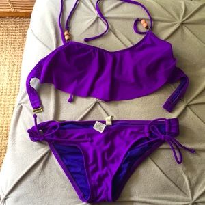 Beautiful purple bikini!